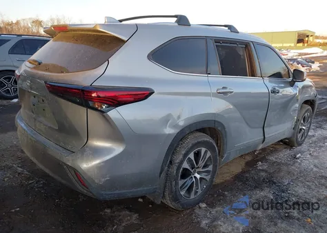 2021 Toyota Highlander Xle from USA, damaged, VIN 5TDGZRBH1MS153467